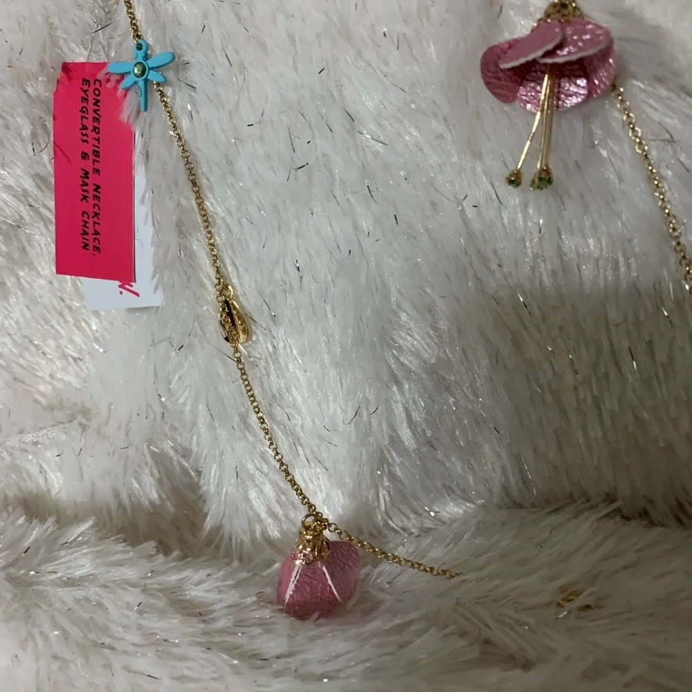 Betsey Johnson convertible necklace, NWT - Picture 7 of 10